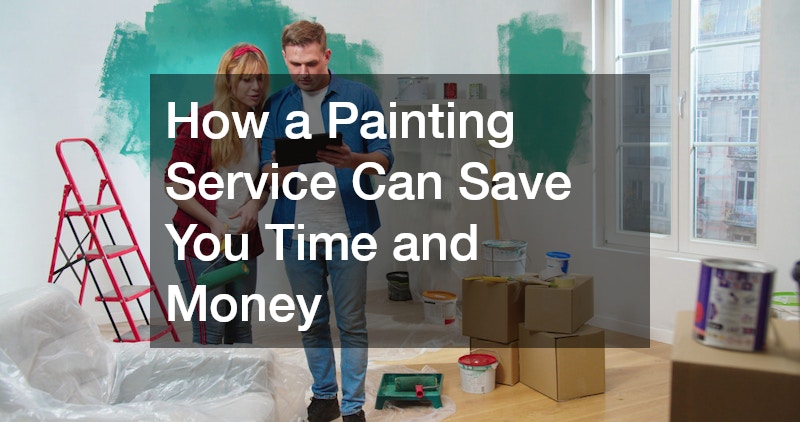 How a Painting Service Can Save You Time and Money